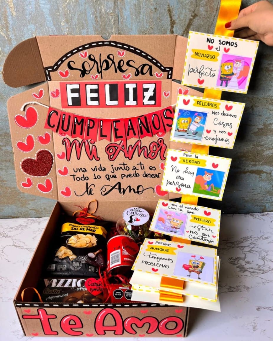 Caja de Regalo Personalizada