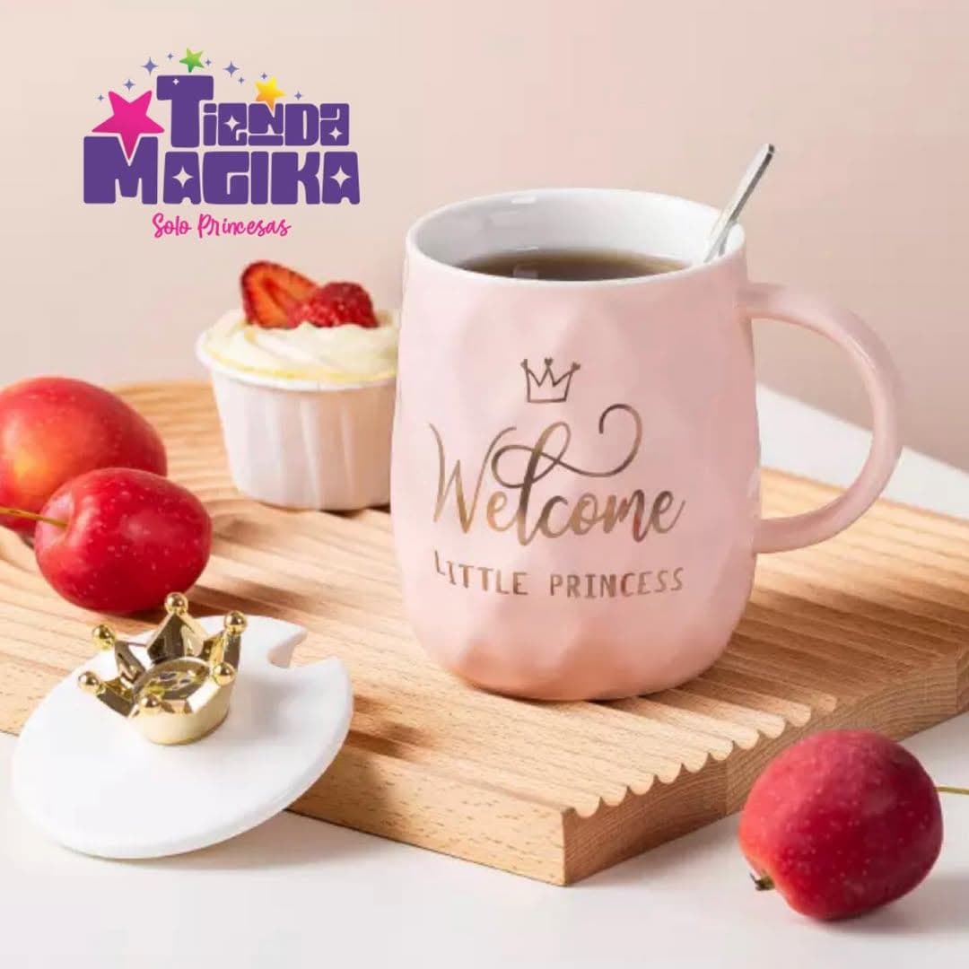 Mug con Tapa y Cuchara