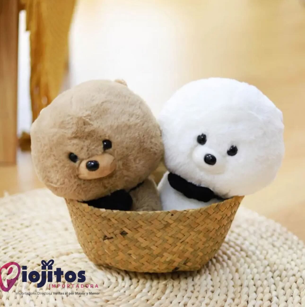 Peluche de PerritoPeluche de perrito con detalles realistas y suave al tacto.