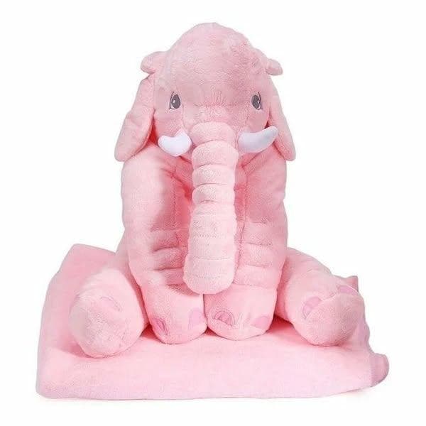 Peluche de ElefantePeluche de elefante con grandes orejas y textura suave.