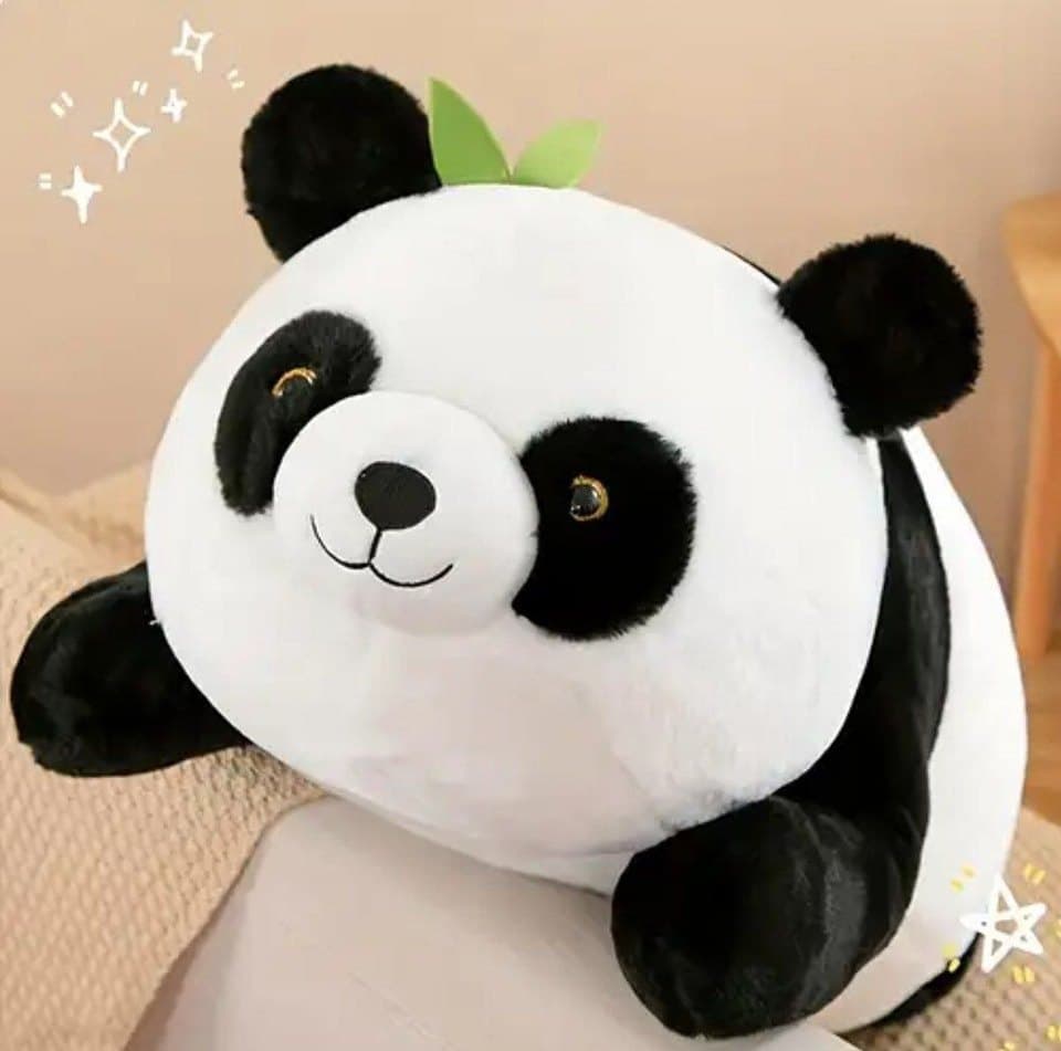 Peluche de PandaAdorable peluche de panda con textura suave y acabados de alta calidad.